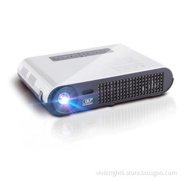 Vivibright 4K Android smart video projector 3D DLP mini full hd projector 1280*800p support 4K